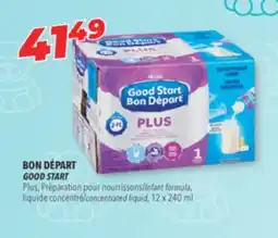 Familiprix BON DÉPART/GOOD START, Plus, Infant formula, concentrated liquid, 12 x 240 ml offer