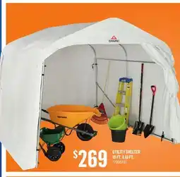Canac Utility Shelter 10 ft. x 10 ft offer