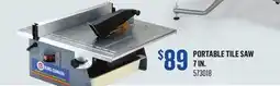 Canac Portable Tile Saw 7 in offer