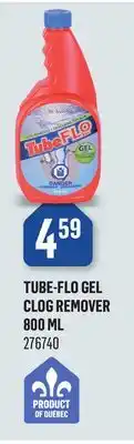 Canac Tube-Flo Gel Clog Remover 800 ml offer