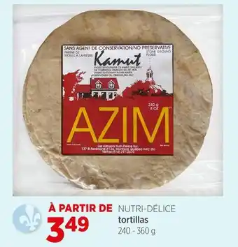 Avril tortillas offer