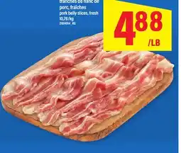 Maxi tranches de flanc de porc, fraîches | pork belly slices, fresh offer