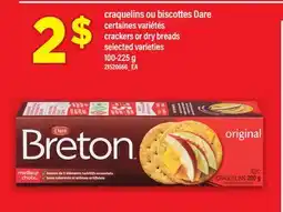 Maxi CRAQUELINS OU BISCOTTES DARE, 100-225 g offer