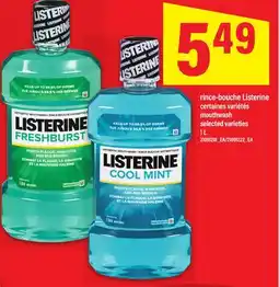Maxi rince-bouche Listerine | mouthwash, 1 L offer