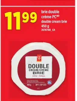 Maxi BRIE DOUBLE CRÈME PC | DOUBLE CREAM BRIE, 450 G offer