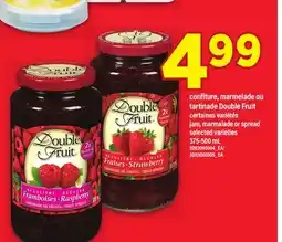 Maxi confiture, marmelade ou tartinade Double Fruit | jam, marmalade or spread, 375-500 mL offer