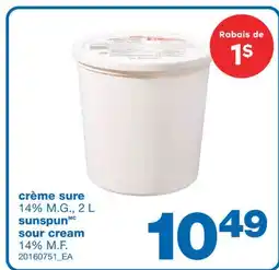 Wholesale Club crème sure offer