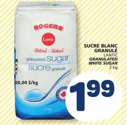 Marché Bonichoix LANTIC GRANULATED WHITE SUGAR offer
