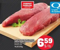 Marché Bonichoix FRESH PORK TENDERLOINS offer