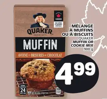 Marché Bonichoix QUAKER MUFFIN OR COOKIE MIX offer