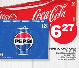 Marches Tradition PEPSI OU COCA-COLA offer