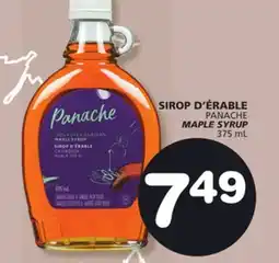 Marches Tradition PANACHE MAPLE SYRUP offer