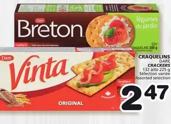 Marches Tradition DARE CRACKERS offer