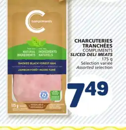 Marché Bonichoix COMPLIMENTS SLICED DELI MEATS offer