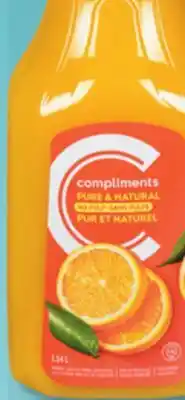 Marches Tradition COMPLIMENTS REFRIGERATED ORANGE JUICE offer