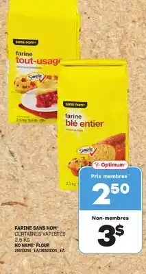 Provigo FARINE SANS NOM 2,5 KG offer