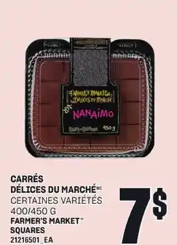 Provigo CARRÉS DÉLICES DU MARCHÉ, 400/450 G offer