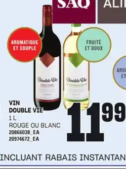 Provigo VIN DOUBLE VIE, 1 L offer