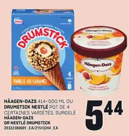Provigo HÄAGEN-DAZS, 414-500 ML OU DRUMSTICK NESTLÉ PQT, DE 4 offer