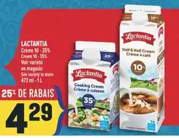 Marché Adonis LACTANTIA CRÈME 10 - 35% | CREAM 10 - 35% offer