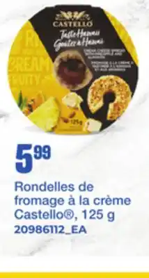 Provigo RONDELLES DE FROMAGE À LA CRÈME CASTELLO , 125 G offer