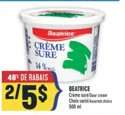 Marché Adonis BEATRICE CRÈME SURE | SOUR CREAM offer