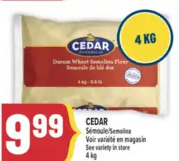 Marché Adonis CEDAR SÉMOULE | SEMOLINA offer