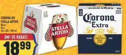 Marché Adonis CORONA OU STELLA ARTOIS Bière | Beer offer
