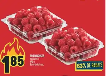 Marché Adonis FRAMBOISES | RASPBERRIES offer
