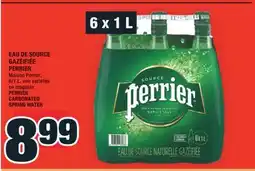 Super C EAU DE SOURCE GAZÉIFIÉE PERRIER | PERRIER CARBONATED SPRING WATER offer