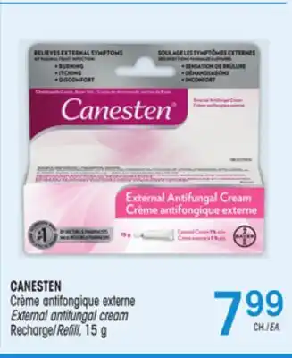 Uniprix CANESTEN Crème antifongique externe/External antifungal cream, Recharge/Refill offer