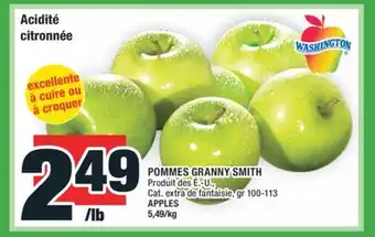 Super C POMMES GRANNY SMITH | APPLES offer