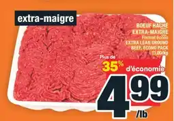 Super C BOEUF HACHÉ EXTRA-MAIGRE | EXTRA LEAN GROUND BEEF offer