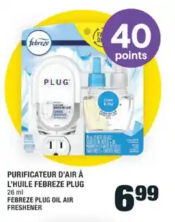 Super C PURIFICATEUR D'AIR À L'HUILE FEBREZE PLUG | FEBREZE PLUG OIL AIR FRESHENER offer