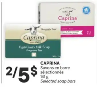 Brunet CAPRINA Savons en barre sélectionnés offer