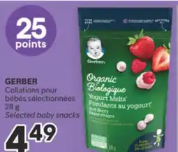 Brunet GERBER Collations pour bébés sélectionnées offer