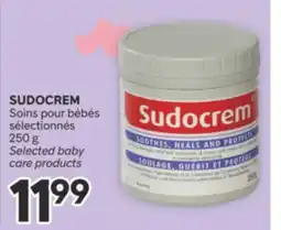 Brunet SUDOCREM Soins pour bébés sélectionnés offer