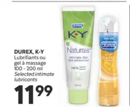 Brunet DUREX, K-Y Lubrifiants ou gel à massage offer