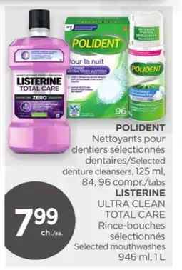 Proxim POLIDENT, LISTERINE offer