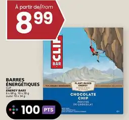 Rachelle-Bery Grocery CLIF ENERGY BARS 6 x 68 g, 10 x 28 g or 10 x 34 g offer