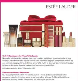 Pharmaprix Estée Lauder Holiday Blockbuster offer