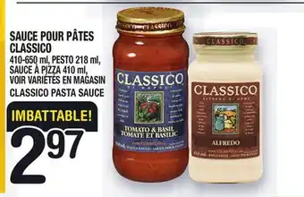 Marche Ami SAUCE POUR PÂTES CLASSICO | CLASSICO PASTA SAUCE offer