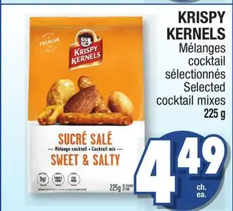 Jean Coutu KRISPY KERNELS Selected cocktail mixes offer