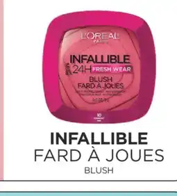 Jean Coutu L'ORÉAL PARIS INFALLIBLE BLUSH offer