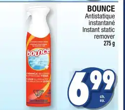 Jean Coutu BOUNCE Instant static remover offer