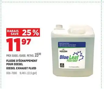 BMR FLUIDE D'ÉCHAPPEMENT POUR DIESEL offer