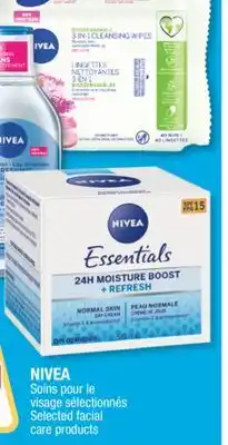 Jean Coutu NIVEA Selected facial care products offer