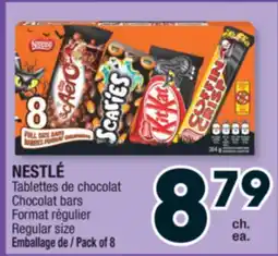 Jean Coutu NESTLÉ Chocolat bars Regular size offer