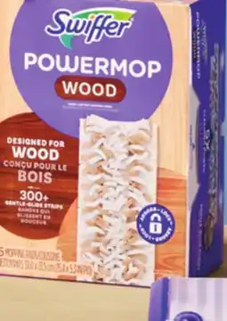 Walmart Swiffer PowerMop Wood Mopping Pad Refills offer