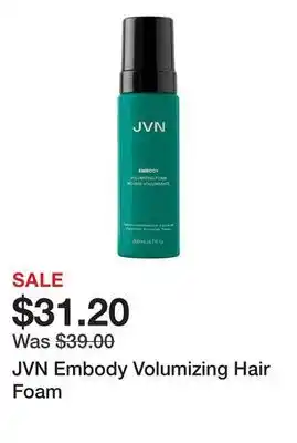 Sephora JVN Embody Volumizing Hair Foam offer